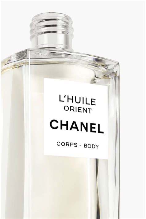 chanel l'huile orient|L’HUILE ORIENT Body Massage Oil .